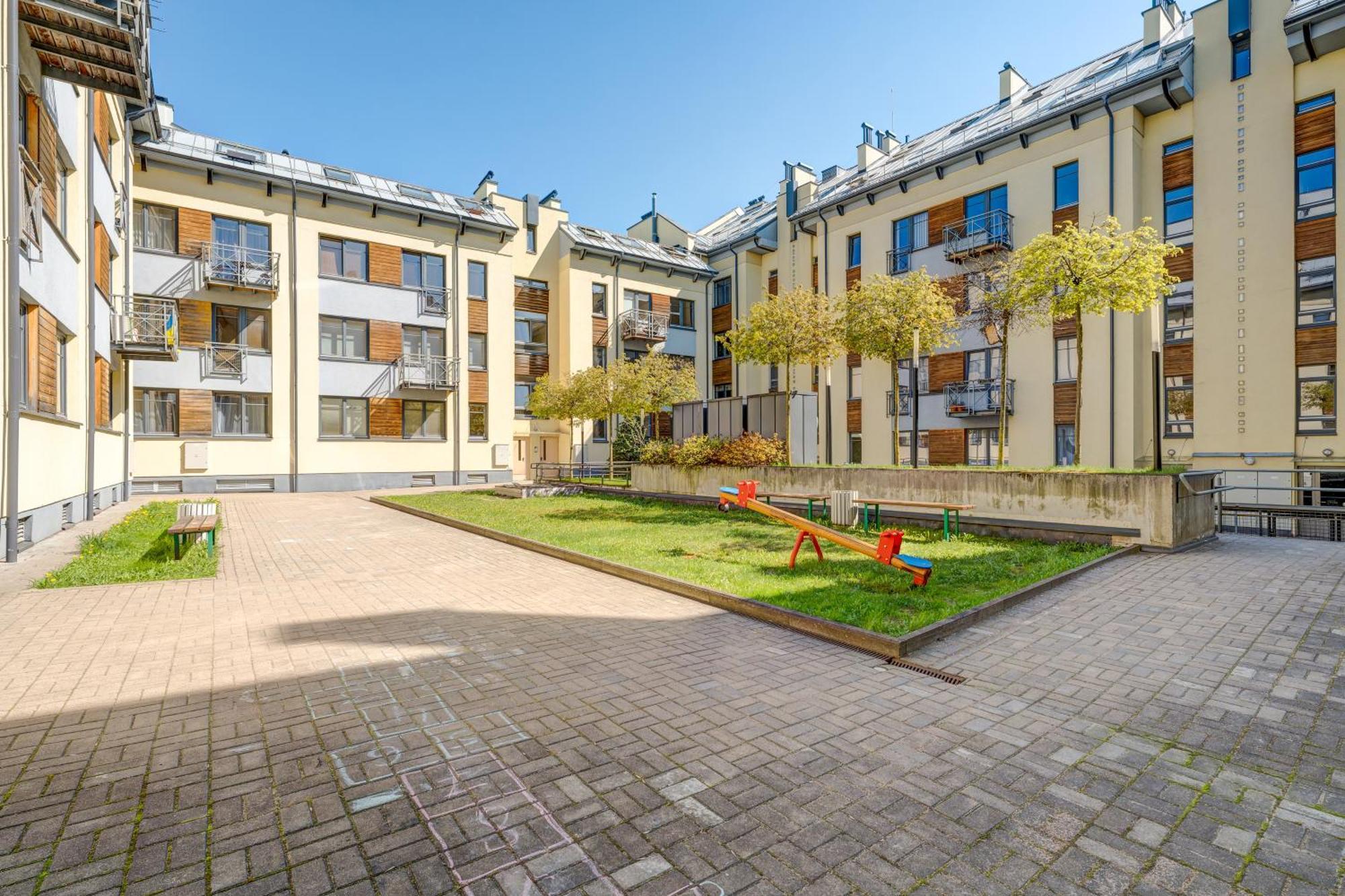 Apartament Charming Loft In Vilnius Oldtown Zewnętrze zdjęcie
