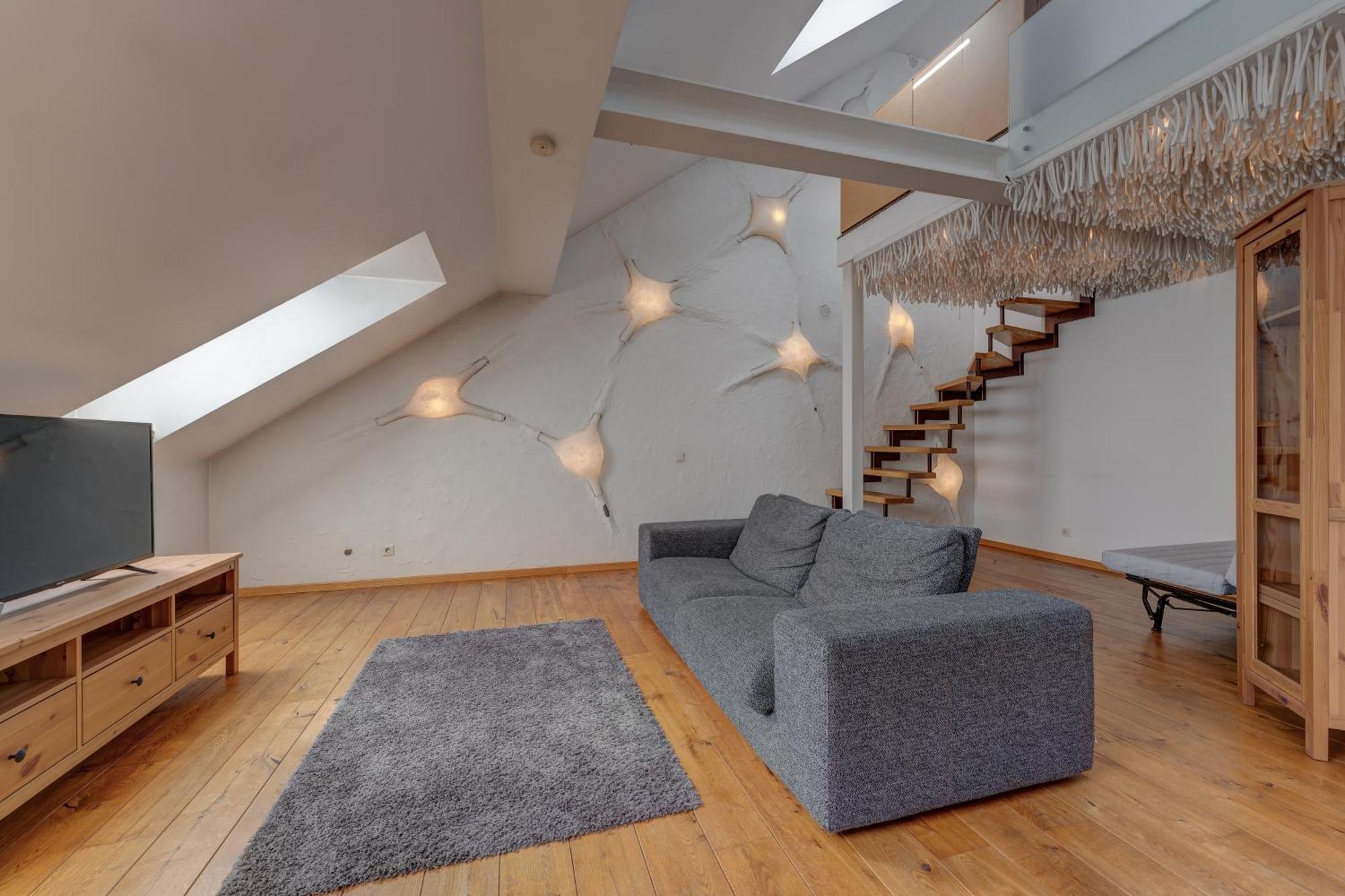 Apartament Charming Loft In Vilnius Oldtown Zewnętrze zdjęcie