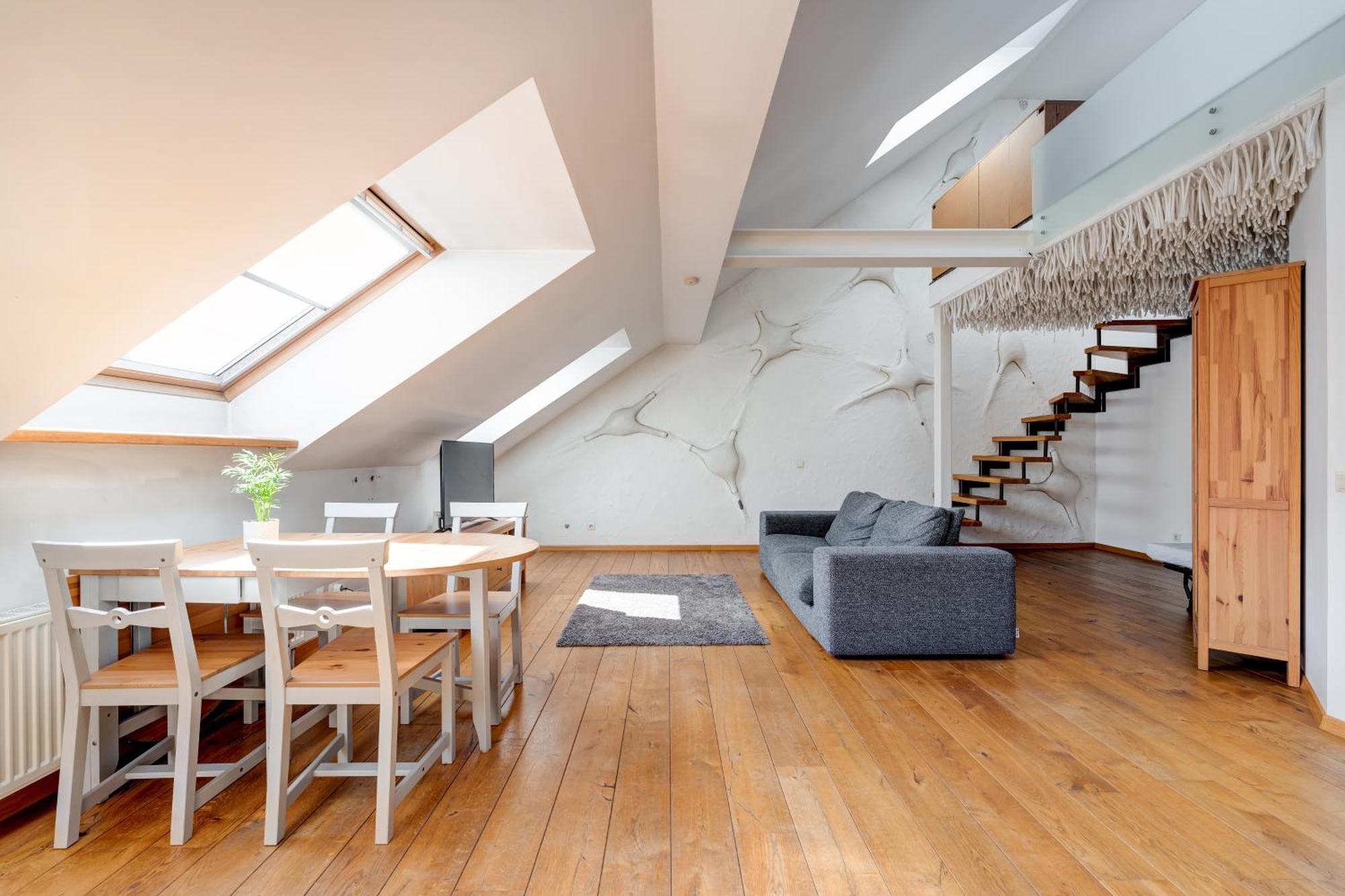 Apartament Charming Loft In Vilnius Oldtown Zewnętrze zdjęcie